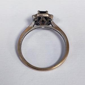 Bague en Or Blanc 18K - Taille 55