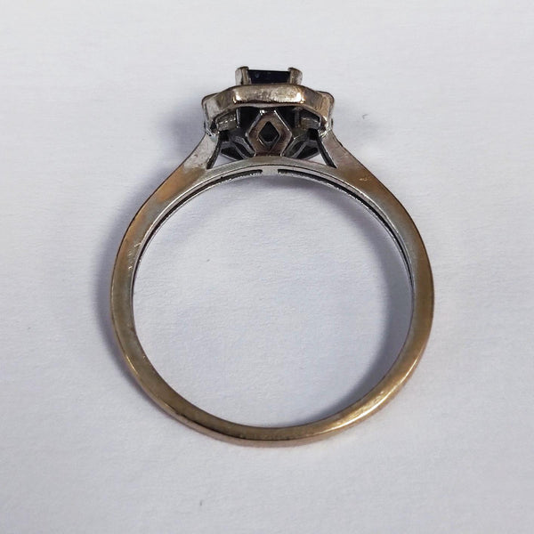 Bague en Or Blanc 18K - Taille 55