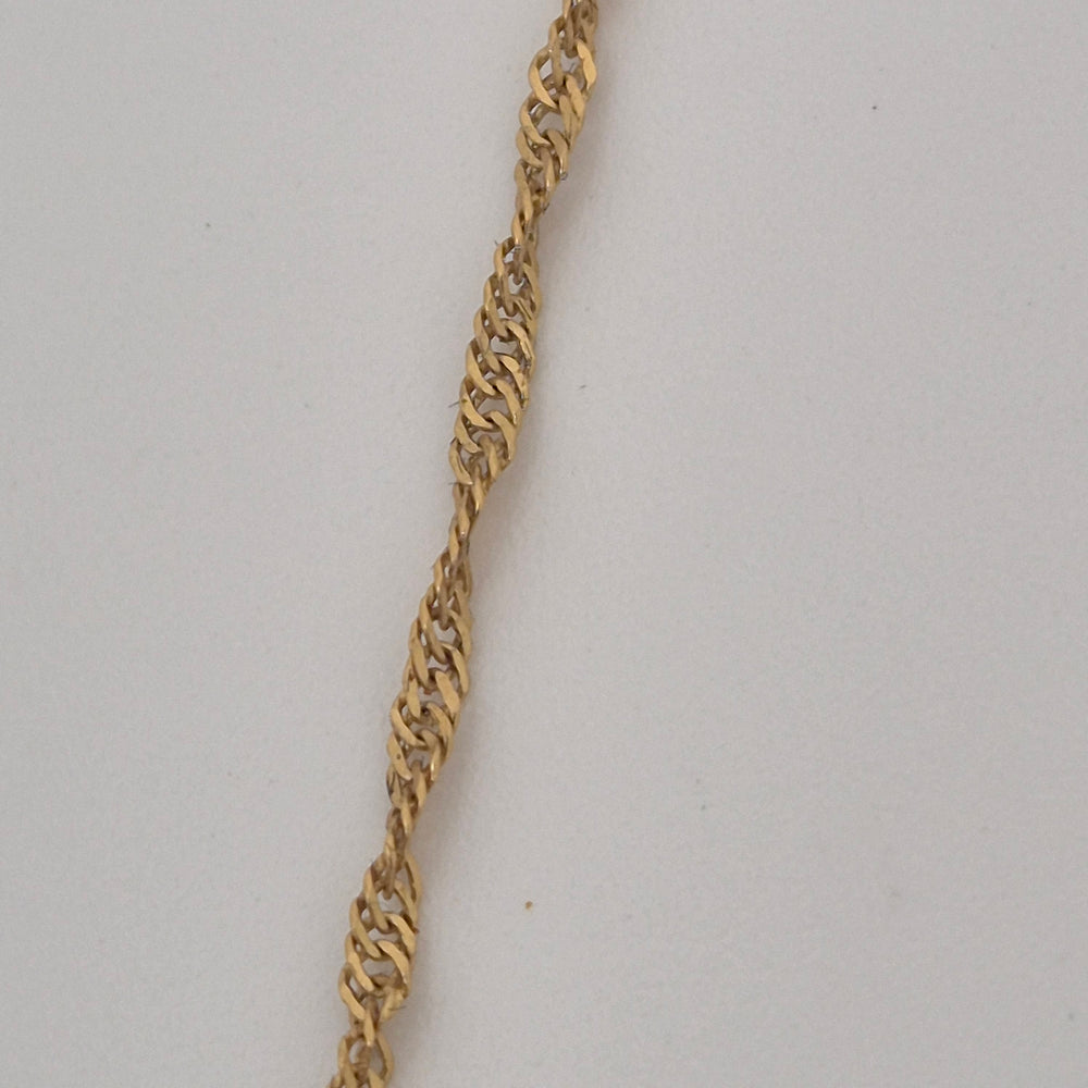Collier Princesse en Or Jaune 21K - 2.33 Grs