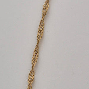Collier Princesse en Or Jaune 21K - 2.33 Grs