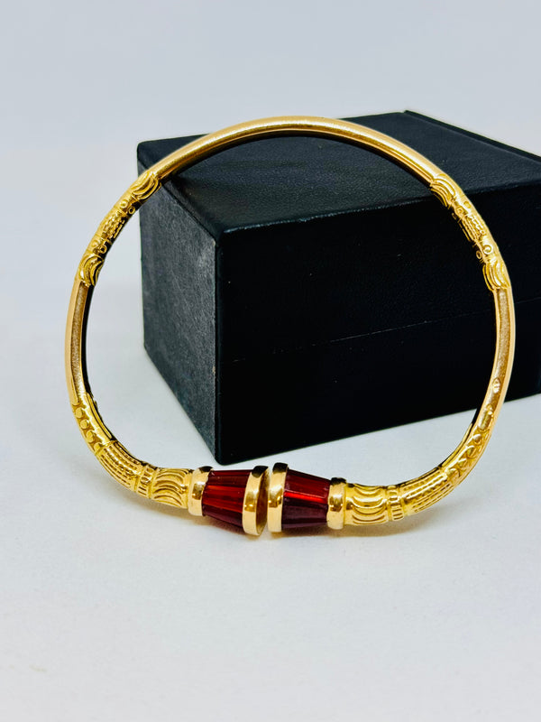 Bracelet Jonc Or Jaune 18 Carats