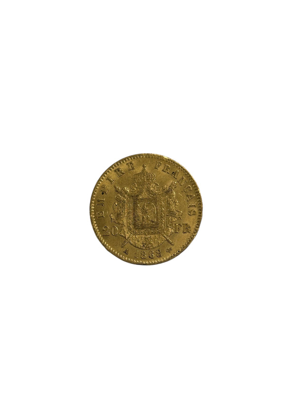 20 Francs Or Napoléon III 1868 - Élégance Impériale