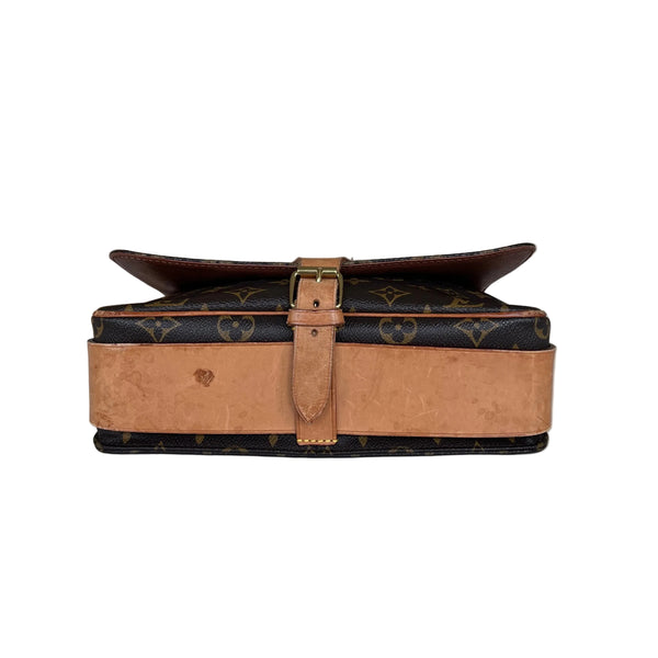 Sac Louis Vuitton Cartouchière en Toile Monogramme Vintage