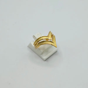 Bague Alliance en Or Jaune 18 K - Taille 50.5 - 3.65 G