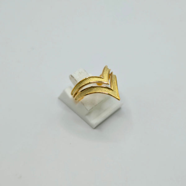 Bague Alliance en Or Jaune 18 K - Taille 50.5 - 3.65 G