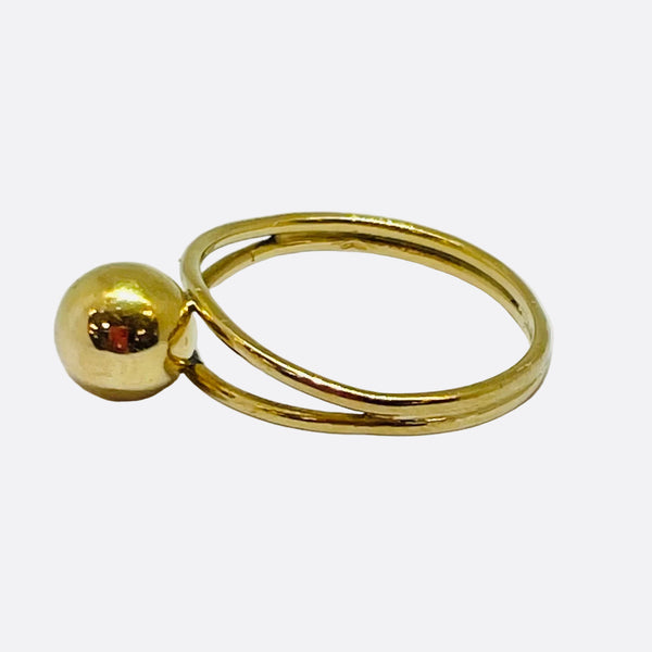 Solitaire en Or Jaune 18 k - 1.35 G