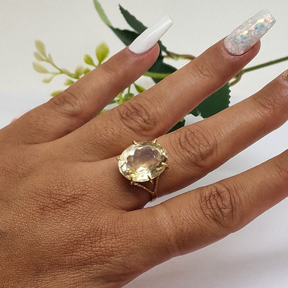 Bagues en Or Jaune 18K Taille-55