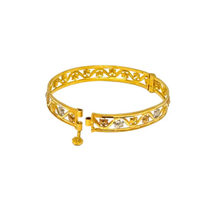 Bracelet Jonc en Or Jaune 21K