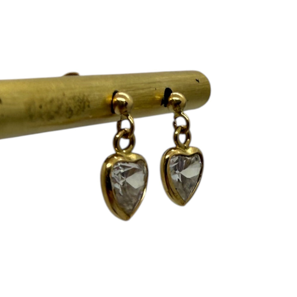 Boucles d'oreilles fantaisie en or jaune 18k - 1.47 G