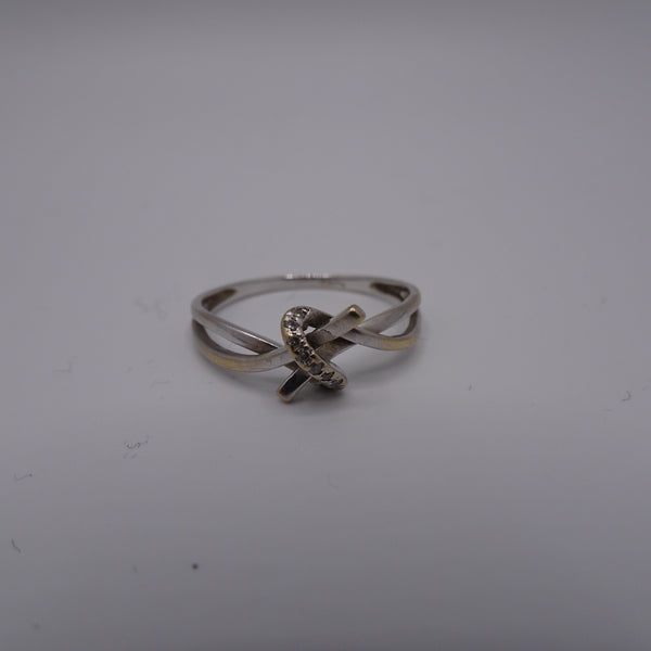 Bagues en or blanc 18 Carats  Taille - 57