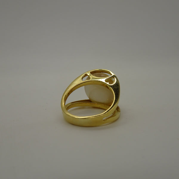 Bague Or Jaune 18K Taille-54