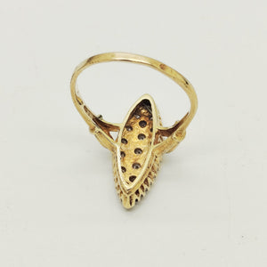 Bague en Or Jaune 18K - Taille 63 - 6.83 Grs