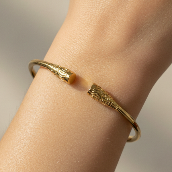 Bracelet Jonc en Or Jaune 18K