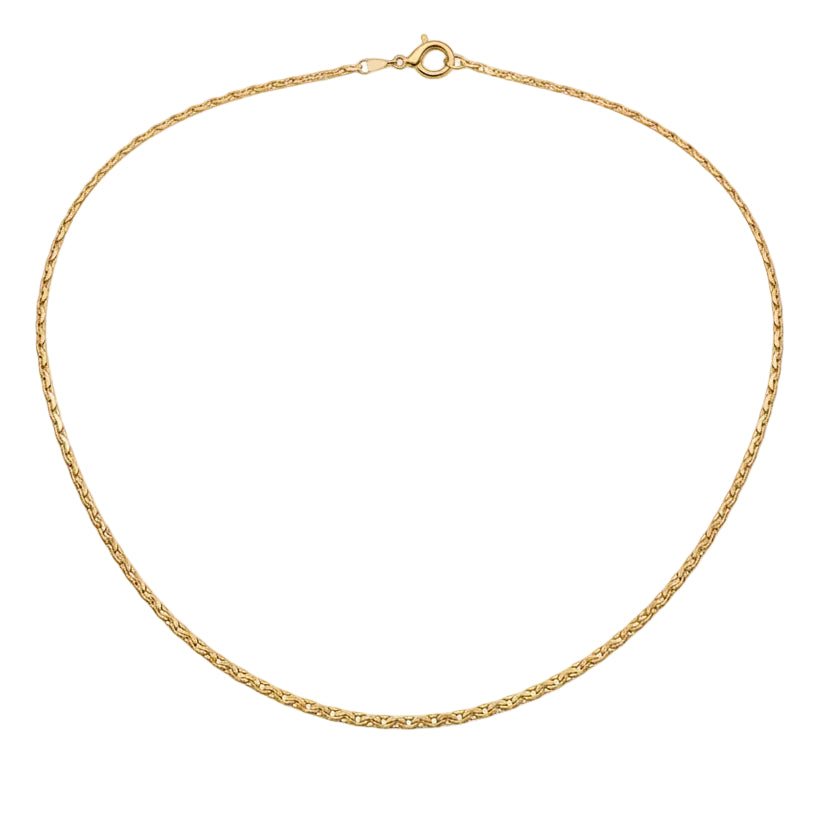 Collier chaîne en or jaune 18k 9.74 Grs