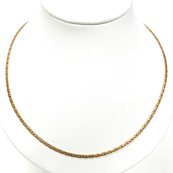 Collier chaîne en or jaune 18k 9.74 Grs