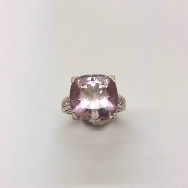 Bague en Or Blanc 18k - Taille 50