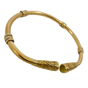 Bracelet Jonc en Or Jaune 18 Carats - 54.50 Grs