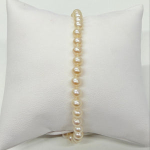 Bracelet Perles Or Jaune 18k