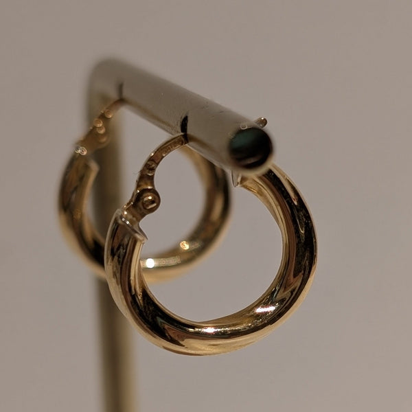 Boucles d'oreilles en or jaune 18K - 1.22 G