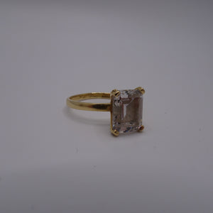 Bague en Or Jaune 18K - Taille 59