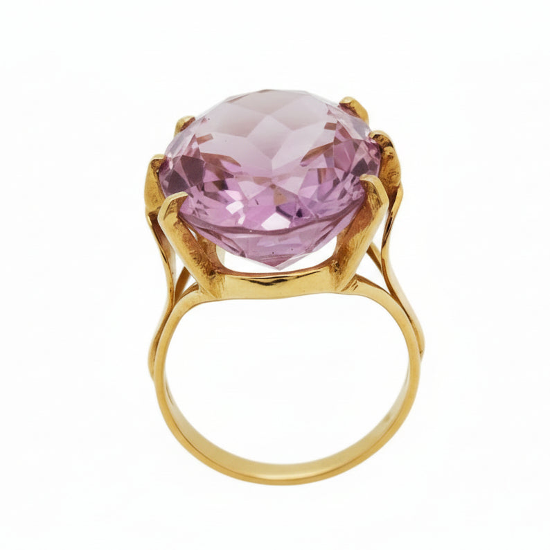 Bague en Or Jaune 18K Taille 50