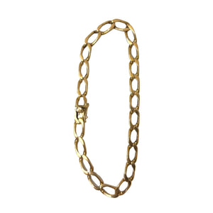 Bracelet Maillon Cheval en Or Jaune 18 Carats