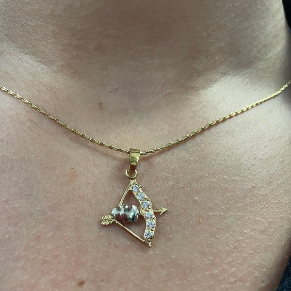 Pendentif Symbole en Or Jaune 18K - 1.02g