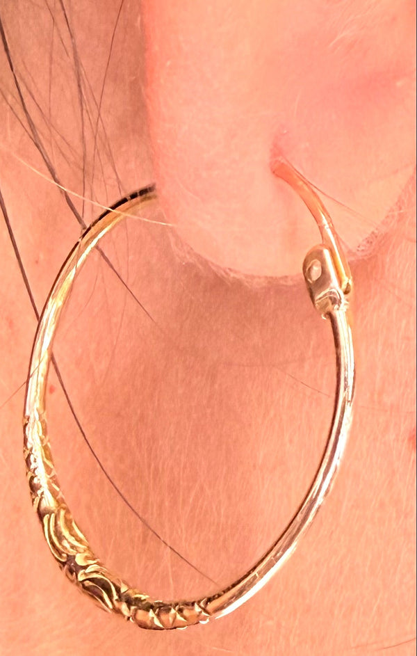 Boucles d'oreilles en Or jaune 18K - 5.11g