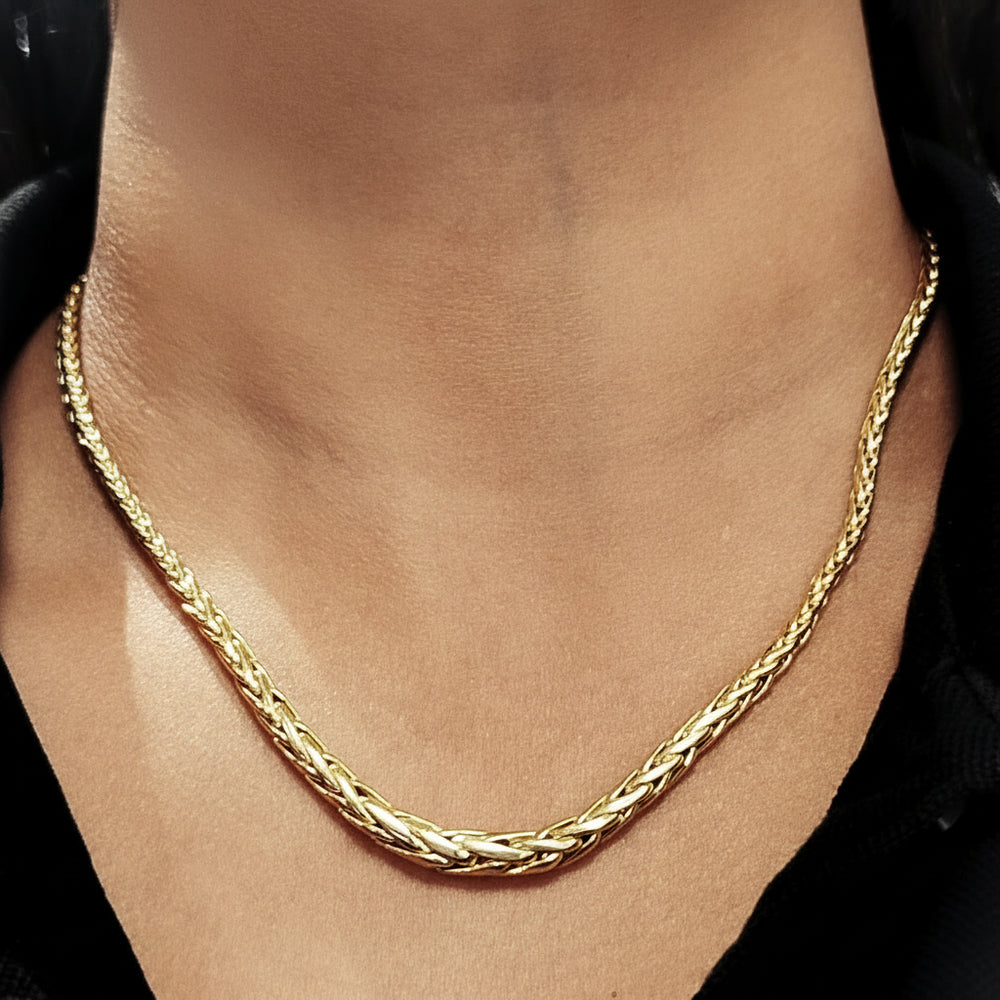 Collier Princesse en Or Jaune 18K -  11.87G
