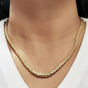 Collier Princesse en Or Jaune 18K -  11.87G