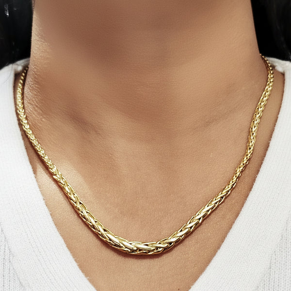 Collier Princesse en Or Jaune 18K -  11.87G