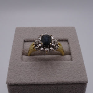 Bague Marguerite Or Jaune 18K - Taille 53