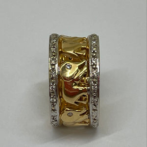 Jonc en Or 18K - Taille 53 - 7.66G
