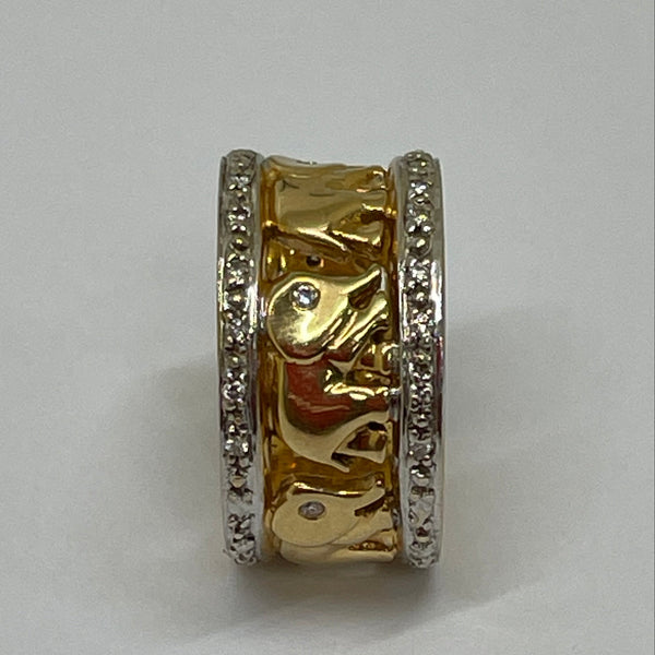 Jonc en Or 18K - Taille 53 - 7.66G