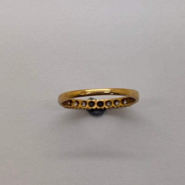 Alliance en or jaune 18K Taille-54