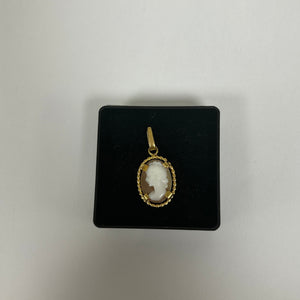 Pendentif Camée Or Jaune 18K 1.62 Grs