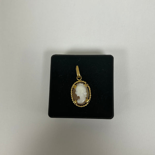 Pendentif Camée Or Jaune 18K 1.62 Grs