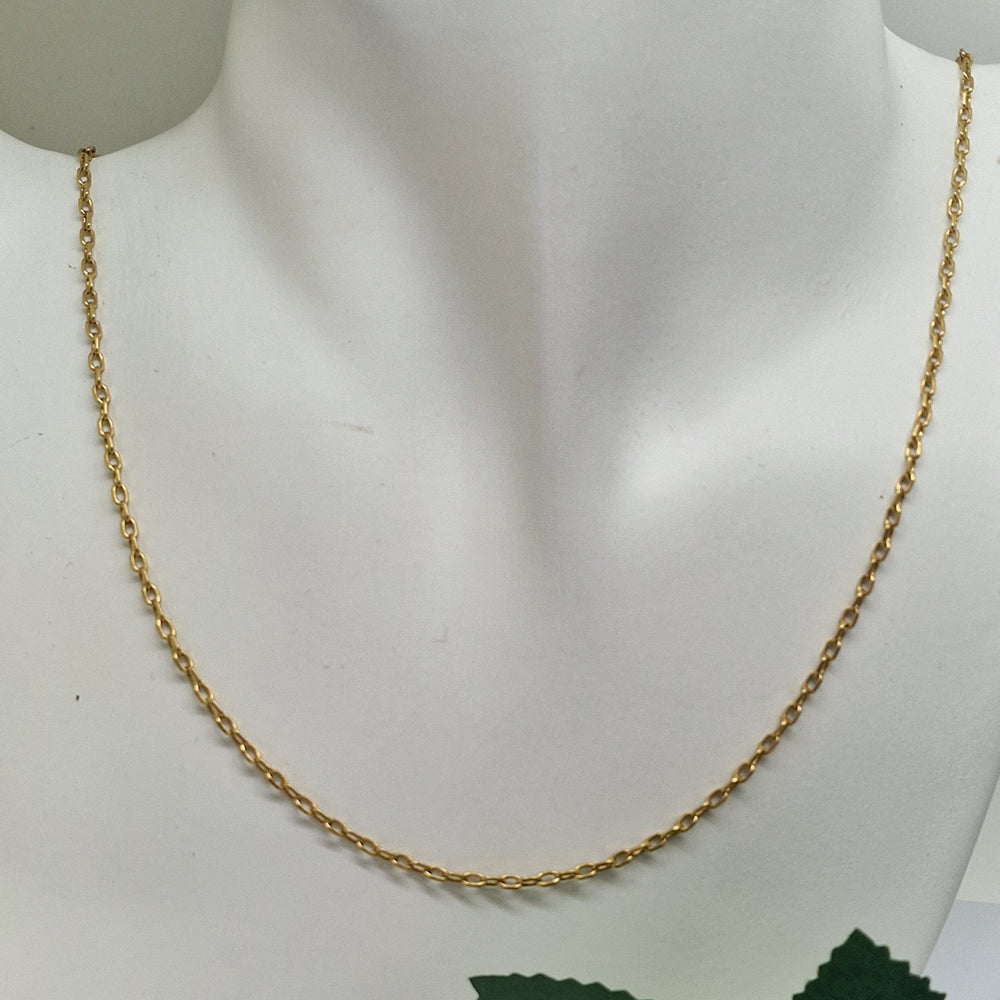 Collier Sautoir Or Jaune 18K 9.57 Grs
