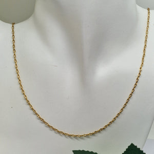 Collier Sautoir Or Jaune 18K 9.57 Grs