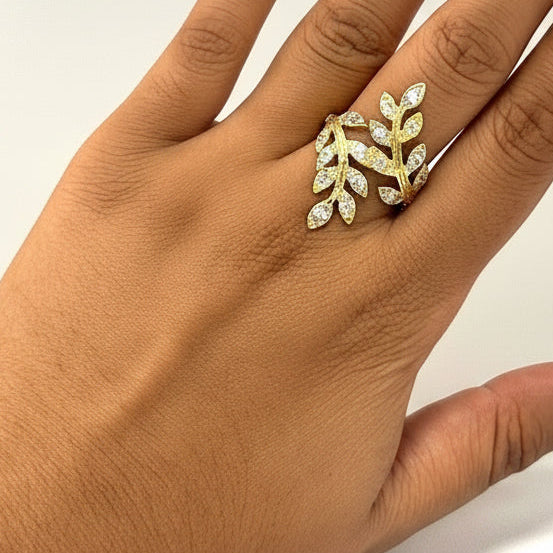 Bague en Or Jaune 18 K - Taille 55 - 4.71 G