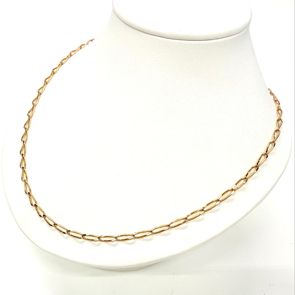 Collier long en Or jaune 18K - 10.31g