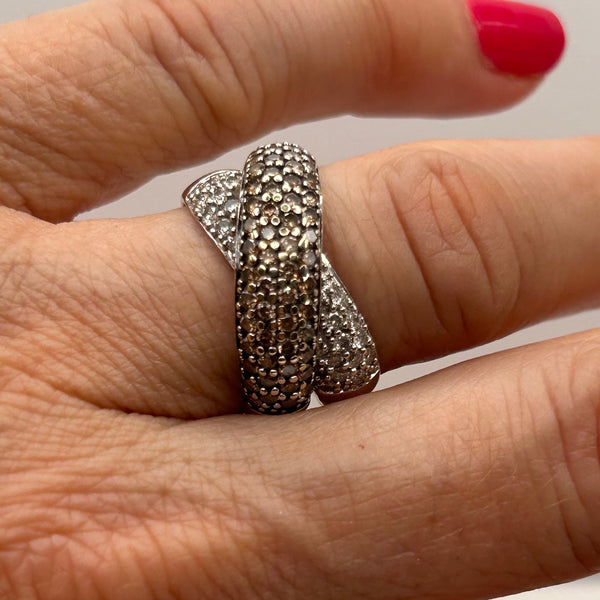 Bague en Or Jaune 18 Carats Diamants