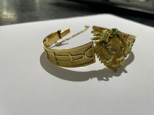 Bracelet Jonc en Or Jaune 30.8 Grs