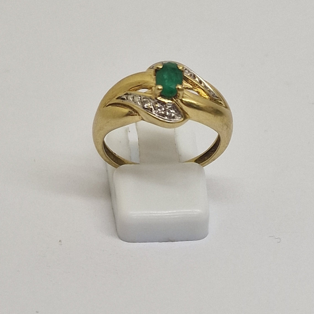 Bague en Or Jaune 18K Taille-57