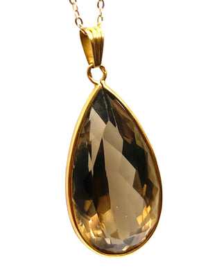 Solitaire Pendentif en Or Jaune 18k - 13.63 G