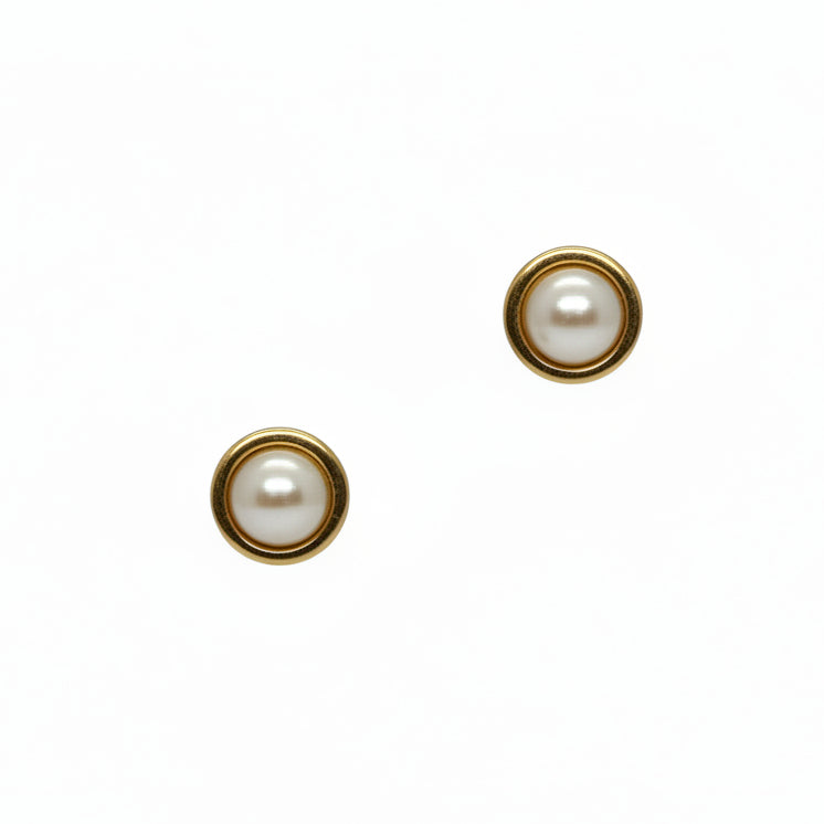 Boucles d'oreilles en Or jaune 18K - 1.44 Grs