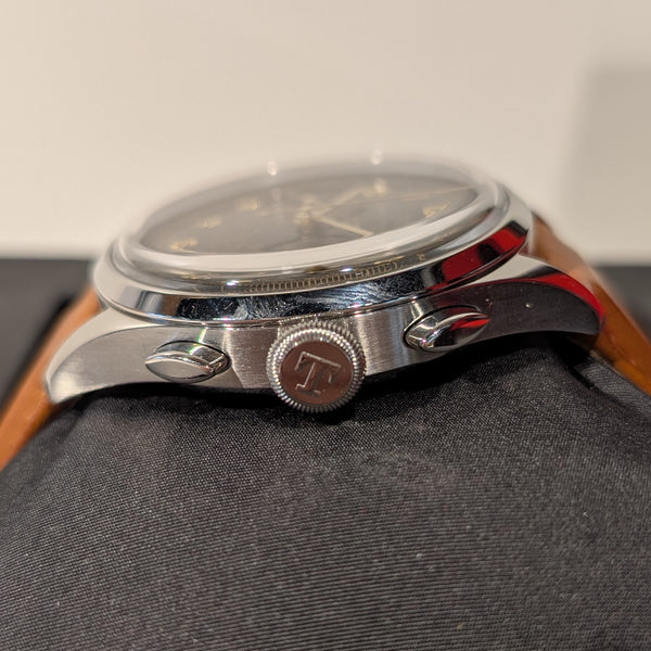 Montre Tissot Telemeter 1938 Chronographe Automatique Acier en Très Bon Etat