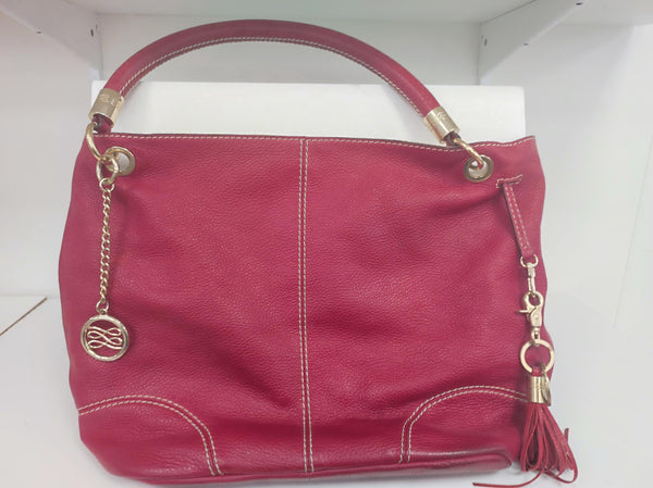 Sac à main Lancel French Air rouge en cuir