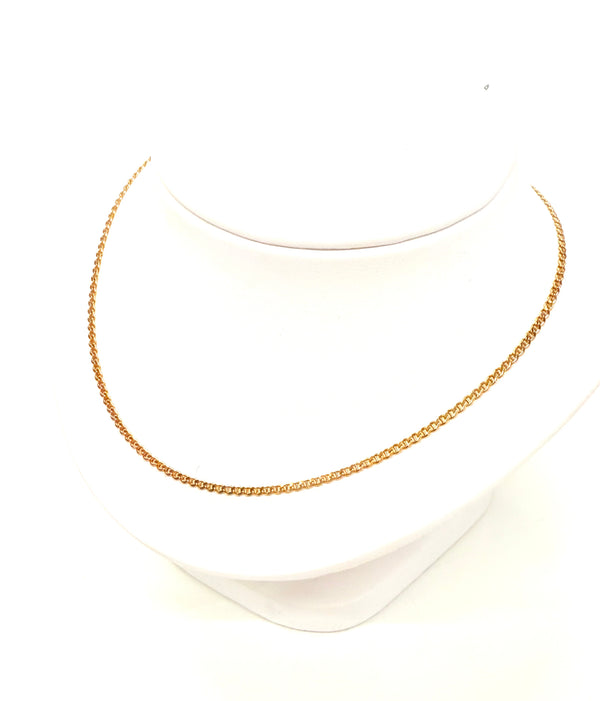 Collier Ras du Cou Or Jaune 18k 4.37 Grs
