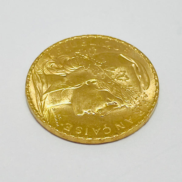 Pièce en or 20 Francs Coq Marianne de 1909 - 6.47G